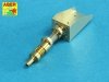 Aber 16054 US Army MP-48 antenna base could be usen to RC models 1/16
